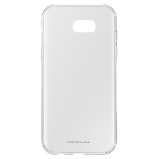 Силіконовий (TPU) чохол Clear Cover для Samsung Galaxy A7 2017 (A720) EF-QA720TTEGRU: фото 3 з 6
