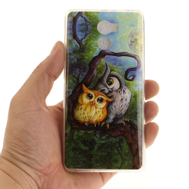 Силіконовий (TPU) чохол Deexe Life Style для Xiaomi Redmi 4 - Owls Family: фото 5 з 6