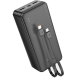 Зовнішній акумулятор Hoco J118B (30000mAh) - Black: фото 1 з 7
