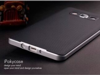 Защитная накладка IPAKY Hybrid для Samsung Galaxy A5 (A500) - Silver: фото 3 из 5