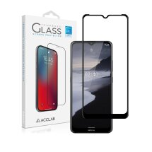 Защитное стекло ACCLAB Full Glue для Nokia 2.4 - Black: фото 1 из 6