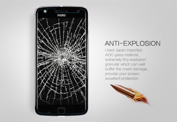 Защитное стекло NILLKIN Amazing H+PRO для Motorola Moto Z Play: фото 4 из 12