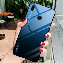 Захисний чохол Deexe Gradient Color для Huawei Y7 (2019) - Blue / Black: фото 1 з 10