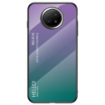 Защитный чехол Deexe Gradient Color для Xiaomi Redmi Note 9T - Purple / Green: фото 1 из 10