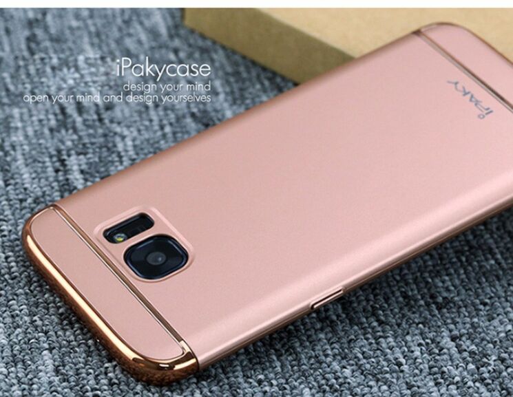 Захисний чохол IPAKY Slim Armor для Samsung Galaxy S7 edge (G935) - Rose Gold: фото 2 з 10