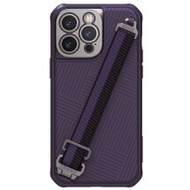 Захисний чохол NILLKIN Strap Magnetic Case для Apple iPhone 14 Pro Max - Purple: фото 1 з 17