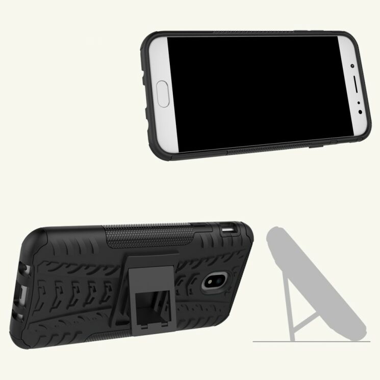 Захисний чохол UniCase Hybrid X для Samsung Galaxy J7 2017 (J730) - Black: фото 12 з 12