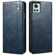 Захисний чохол UniCase Leather Wallet для OnePlus Ace / 10R - Blue: фото 1 з 18