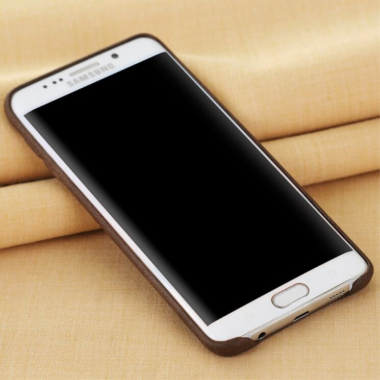 Захисний чохол X-LEVEL Vintage для Samsung Galaxy S6 edge+ (G928) - Brown: фото 3 з 13