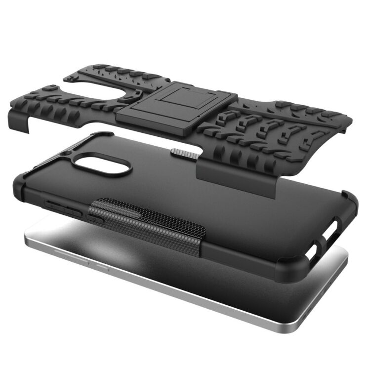 Захисний чохол UniCase Hybrid X для Nokia 6 - Black: фото 14 з 14