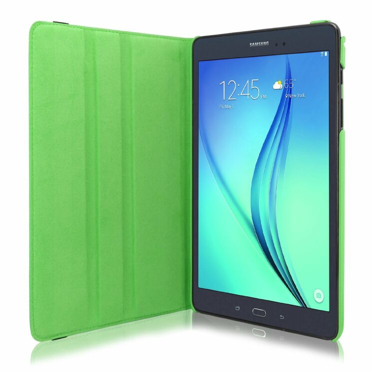 Вращающийся чехол Deexe Rotation для Samsung Galaxy Tab A 8.0 (T350/351) - Green: фото 3 из 9