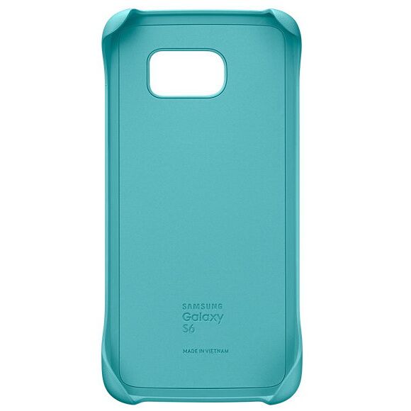 Чехол-накладка Protective Cover для Samsung S6 (G920) EF-YG920BBEGRU - Turquoise: фото 3 из 8