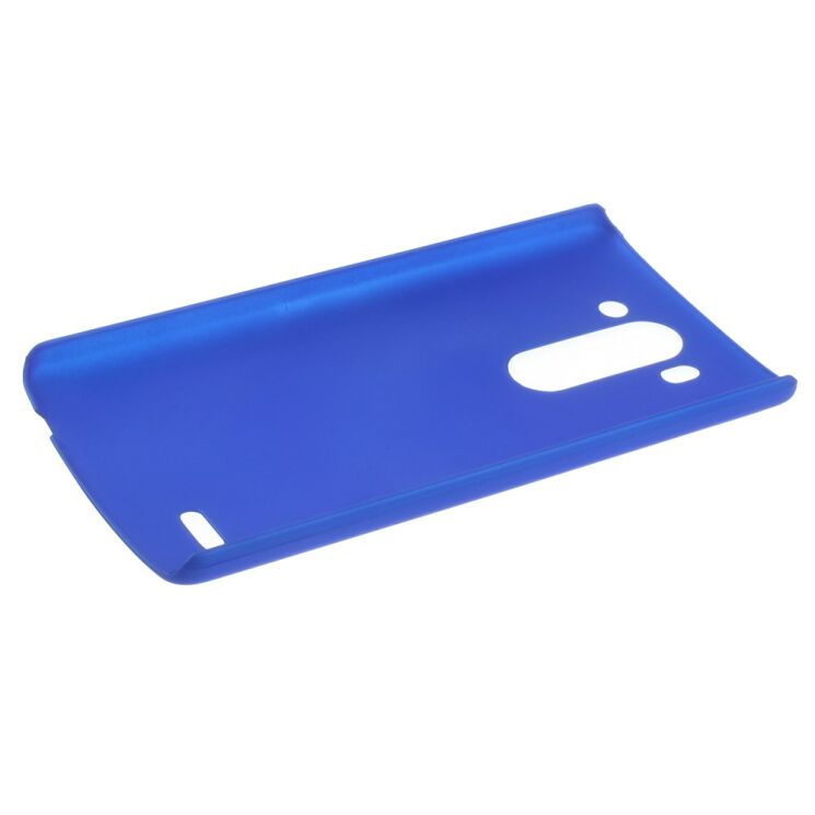 Пластиковая накладка Deexe Hard Shell для LG G3s (D724) - Dark Blue: фото 4 з 7