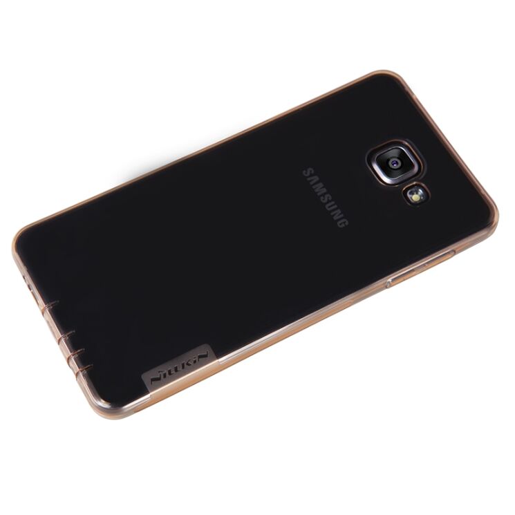 Силиконовая накладка NILLKIN Nature TPU для Samsung Galaxy A5 (2016) - Gold: фото 4 из 16