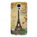Силиконовая накладка Deexe Life Style для Samsung Galaxy S5 (G900) - Eiffel Tower (GS5-9654E). Фото 1 из 6