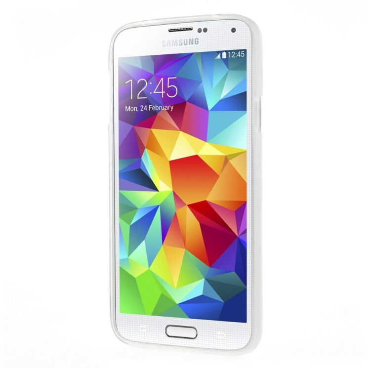 Силиконовая накладка Deexe Life Style для Samsung Galaxy S5 (G900) - Eiffel Tower: фото 2 из 6