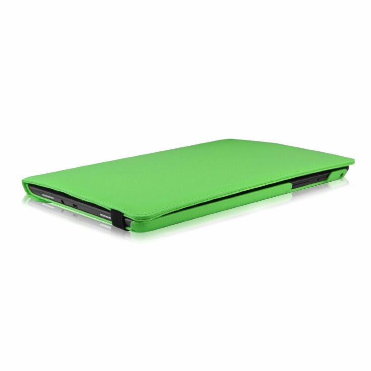 Вращающийся чехол Deexe Rotation для Samsung Galaxy Tab A 8.0 (T350/351) - Green: фото 4 з 9