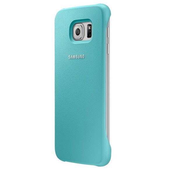 Чехол-накладка Protective Cover для Samsung S6 (G920) EF-YG920BBEGRU - Turquoise: фото 4 из 8