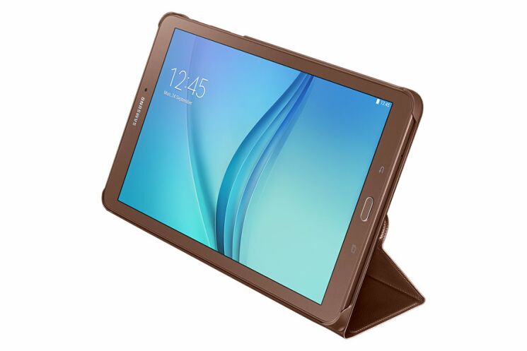 Чехол Book Cover для Samsung Galaxy Tab E 9.6 ( EF-BT560BAEGRU - Bronze: фото 5 из 6