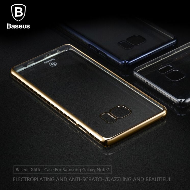 Чехол BASEUS Glitter для Samsung Galaxy Note 7 (N930) - Gold: фото 6 из 9