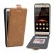 Чехол Deexe Flip Case для Huawei Y5 II - Brown (160467Z). Фото 1 из 5