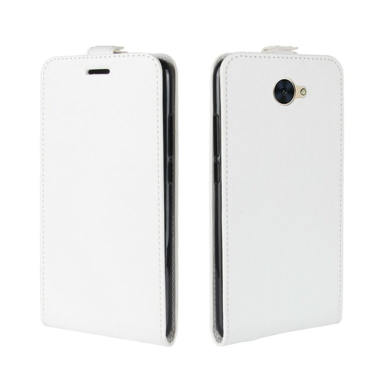 Чехол Deexe Flip Case для Huawei Y7 - White: фото 4 из 9