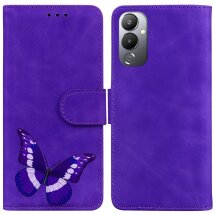 Чохол-книжка Deexe Butterfly Pattern для Tecno Pova 4 (LG7n) - Purple: фото 1 з 8