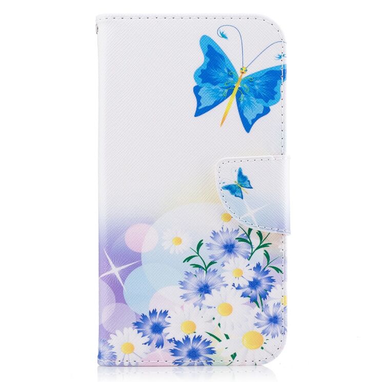 Чохол-книжка UniCase Color Wallet для Samsung Galaxy J5 2017 (J530) - Blue Butterfly: фото 2 з 8