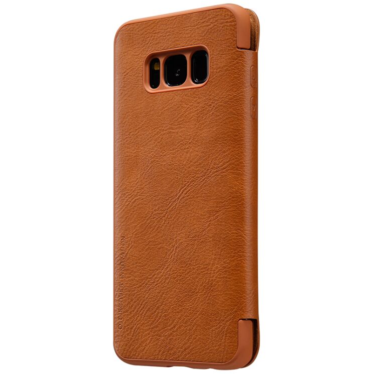 Чехол NILLKIN Qin Series для Samsung Galaxy S8 (G950) - Brown: фото 3 из 15