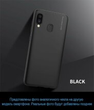 Пластиковий чохол X-LEVEL Slim для для Meizu M6s - Black: фото 1 з 1