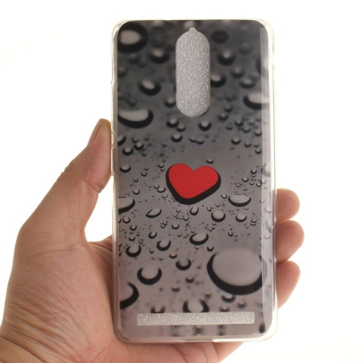 Силіконовий чохол Deexe Life Style для Lenovo K5 Note - Heart Pattern: фото 5 з 6