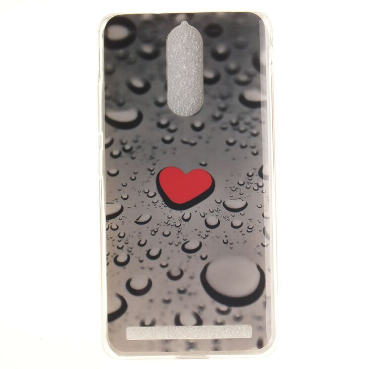 Силиконовый чехол Deexe Life Style для Lenovo K5 Note - Heart Pattern: фото 2 из 6