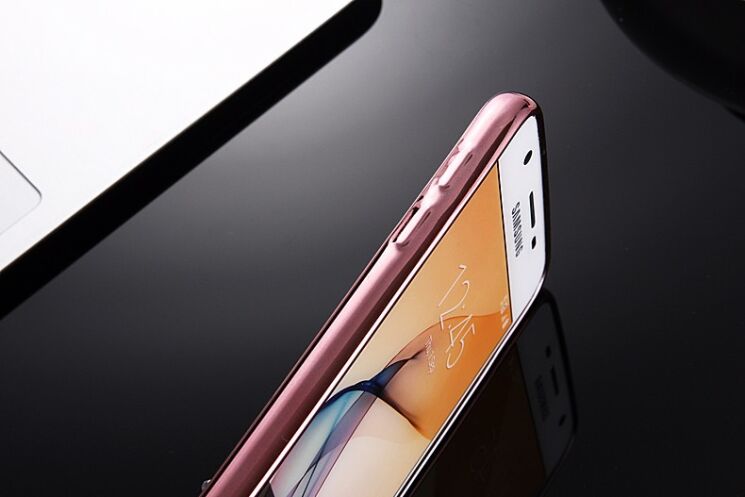 Силіконовий (TPU) чохол Deexe Shiny Cover для Samsung Galaxy J5 Prime (G570) - Rose Gold: фото 7 з 8