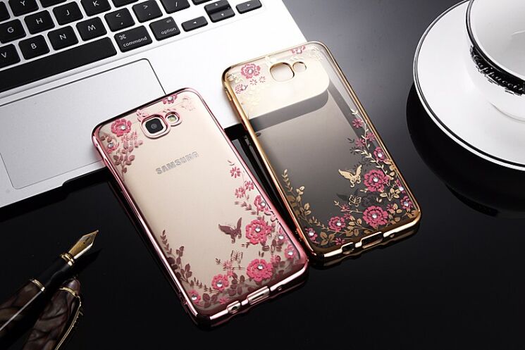 Силіконовий (TPU) чохол Deexe Shiny Cover для Samsung Galaxy J5 Prime (G570) - Rose Gold: фото 8 з 8