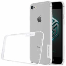 Силіконовий (TPU) чохол NILLKIN Nature для Apple iPhone SE 2 / 3 (2020 / 2022) / iPhone 8 / iPhone 7 - Transparent: фото 1 з 15