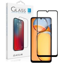 Защитное стекло ACCLAB Full Glue для Xiaomi Redmi 13C / Poco C65 - Black: фото 1 из 7