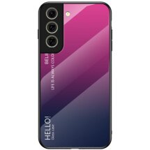 Захисний чохол Deexe Gradient Color для Samsung Galaxy S21 FE (G990) - Purple / Blue: фото 1 з 11