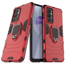 Захисний чохол Deexe Hybrid Case для OnePlus 9RT - Red: фото 1 з 8
