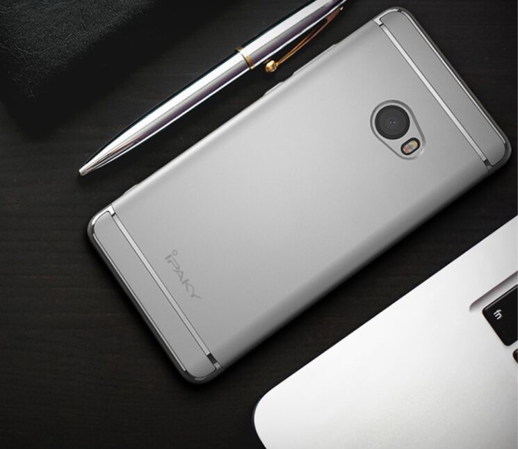 Захисний чохол IPAKY Slim Armor для Xiaomi Mi Note 2 - Silver: фото 3 з 7