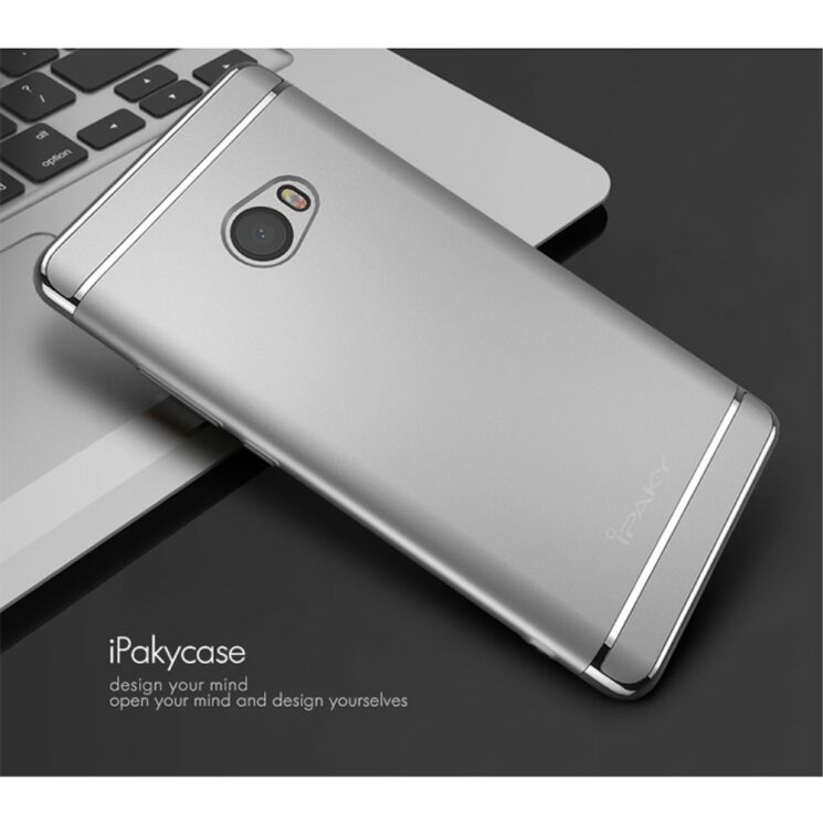 Захисний чохол IPAKY Slim Armor для Xiaomi Mi Note 2 - Silver: фото 2 з 7