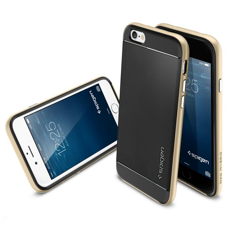 Защитный чехол SGP Neo Hybrid для iPhone 6/6s - Champagne Gold: фото 4 из 11