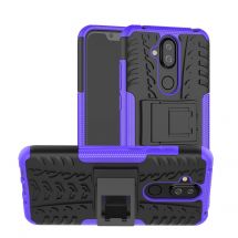 Защитный чехол UniCase Hybrid X для Nokia 8.1 - Purple: фото 1 из 8