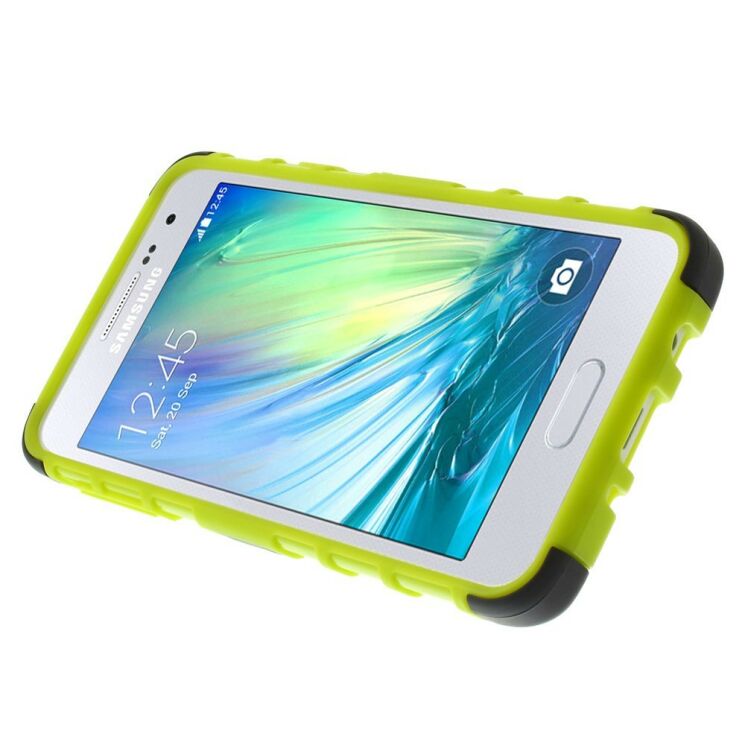 Защитный чехол UniCase Hybrid X для Samsung Galaxy A3 (A300) - Green: фото 5 из 9