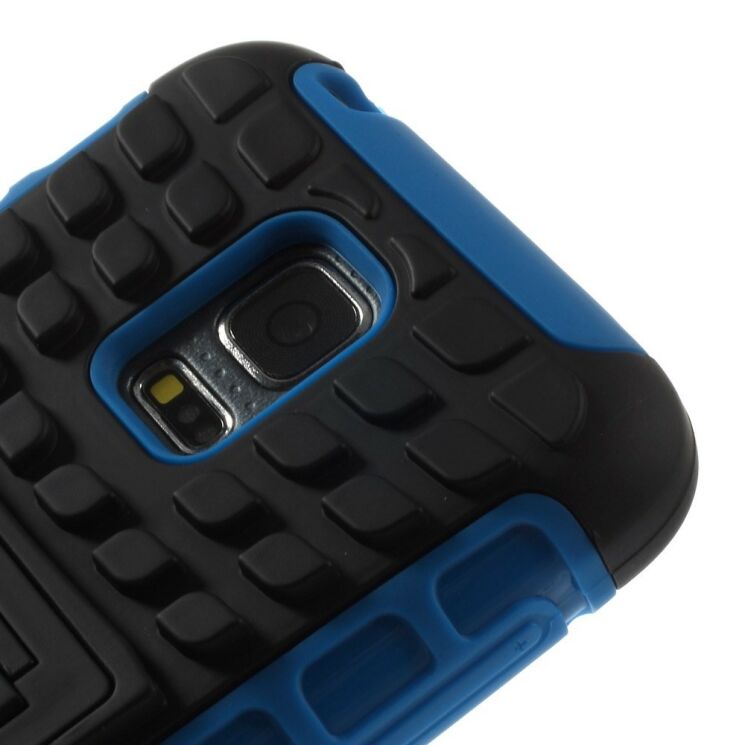 Защитный чехол UniCase Hybrid X для Samsung Galaxy S5 mini - Blue: фото 8 из 9