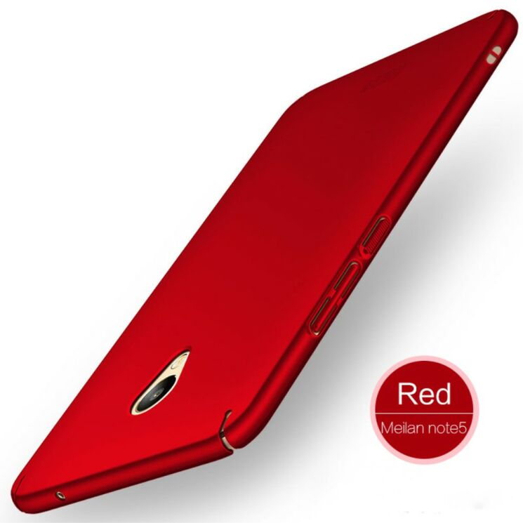 Пластиковый чехол MOFI Slim Shield для Meizu M5 Note - Red: фото 1 из 12