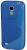 Силиконовая накладка Deexe S Line для Samsung Galaxy S4 mini (i9190) - Blue: фото 1 из 5