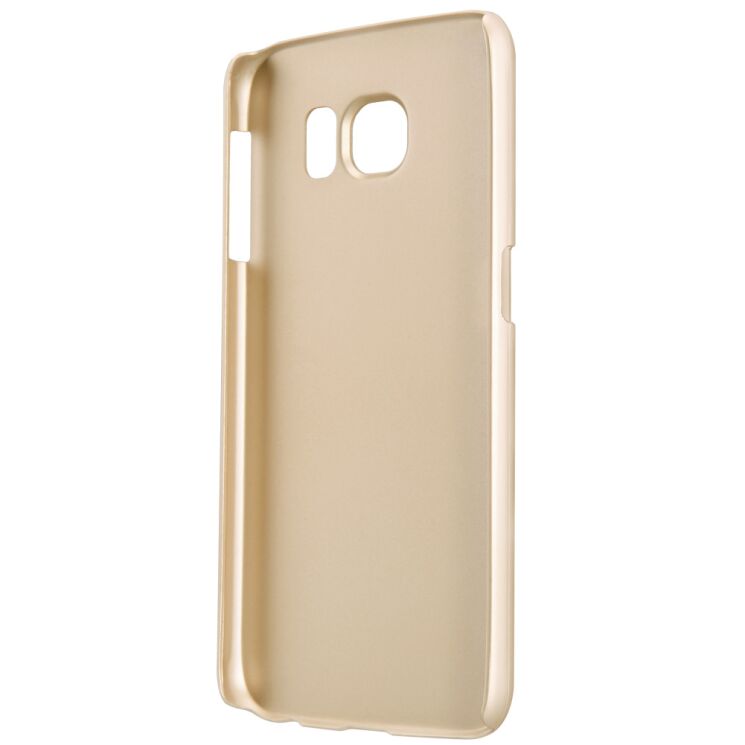 Пластиковая накладка NILLKIN Frosted Shield для Samsung Galaxy S6 (G920) - Gold: фото 4 из 17