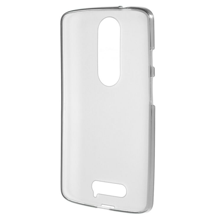 Силиконовая накладка Deexe Soft Case для Motorola Moto X Force - Gray: фото 2 из 6