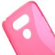 Силіконовий чохол Deexe S Line для LG G5 - Pink (172154P). Фото 5 з 7