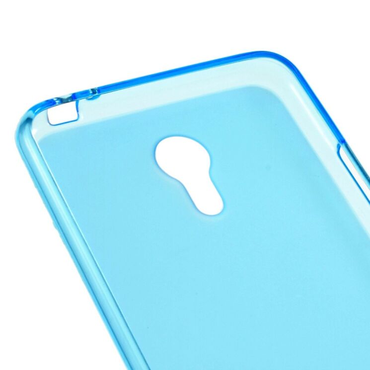 Силиконовая накладка Deexe Soft Case для Meizu M3 Note - Light Blue: фото 3 з 5